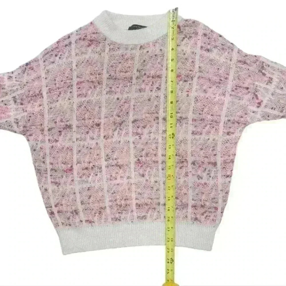 Ann Taylor Petites Pink Multicolor Sweater Size SP - Picture 5 of 12